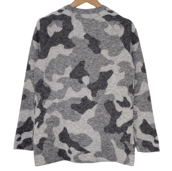 Athleta Camo Undercover Alpaca Merino Wool Women's Pullover Crew-Neck Sweater - Picture 2 of 16